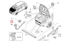 Grande Punto Kaput Dayama Çubuğu Şema