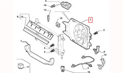 Albea Fan Motoru Komple Şema