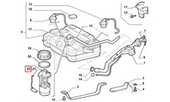Doblo Yakıt Depo Şamandırası Şema