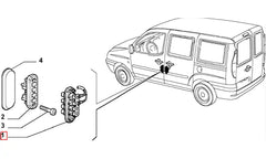 Doblo Kapı Işık Otomatiği Şema
