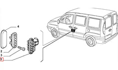 Doblo Kapı Işık Otomatiği Şema