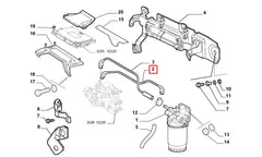 Doblo Yakıt Hortumu Şema