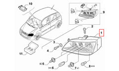 İdea Ön Far Komple Şema