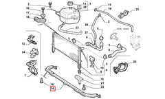 Doblo Radyatör Alt Paneli Şema