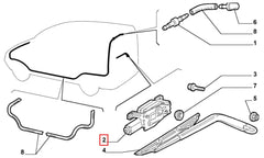 Doblo Cam Silecek Motoru Şema