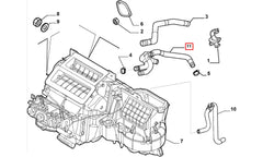 Doblo Kalorifer Hortumu Şema
