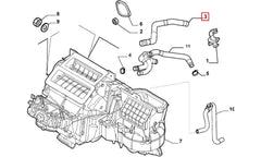 Doblo Kalorifer Hortumu Şema