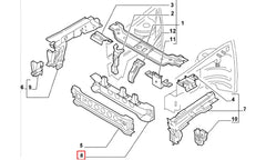 Palio Tampon Bağlantı Demiri Şema