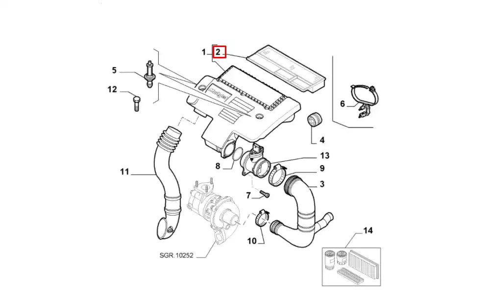 Albea Hava Filtresi Şema