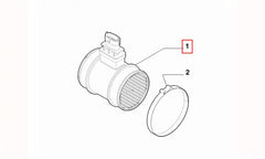 Doblo Hava Akış Ölçüm Debimetresi Şema