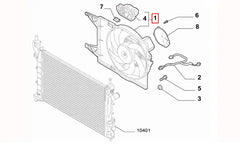 Linea Fan Motoru Komple Şema