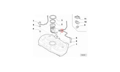 Fiorino Yakıt Depo Şamandırası Şema