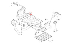 Bravo Motor Alt Koruma Plastiği Şema
