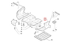 Bravo Motor Alt Koruma Plastiği Şema