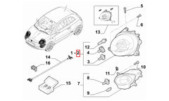 500 Ön Far Komple Şema
