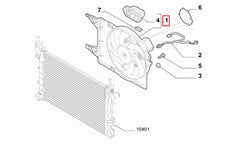 Linea Fan Motoru Komple Şema