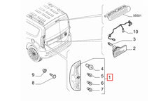 Doblo Stop Lambası Şema