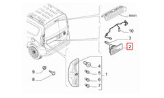 Doblo Plaka Lambası Şema