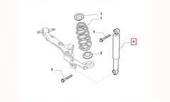 Fiorino Hava Filtre Kutusu Hortumu Şema
