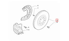Giulietta Ön Fren Diski Şema