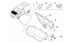 Fiorino Kaput İç Keçesi Şema