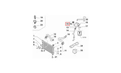 Doblo Radyatör Su Deposu Şema