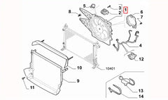 Doblo Fan Motoru Komple Şema