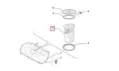 Grande Punto Yakıt Depo Şamandırası Şema