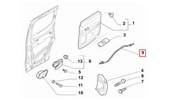Doblo Kapı Kilit Açma Teli Şema