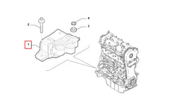 Doblo Motor Ön Bağlantı Takozu Şema