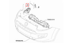 Grande Punto Tampon Bağlantı Ayağı Şema