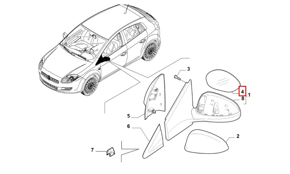 Bravo Yan Ayna Şema Bravo Yan Ayna Şema