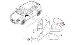 Bravo Yan Ayna Camı Şema