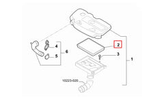 Panda Hava Filtresi Şema