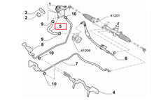 Linea Direksiyon Borusu / Hortumu Şema