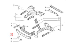 Linea Tampon İç Destek Plastiği Şema
