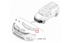 Doblo Tampon İç Destek Plastiği Şema