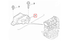 Egea Motor Arka Takozu Şema