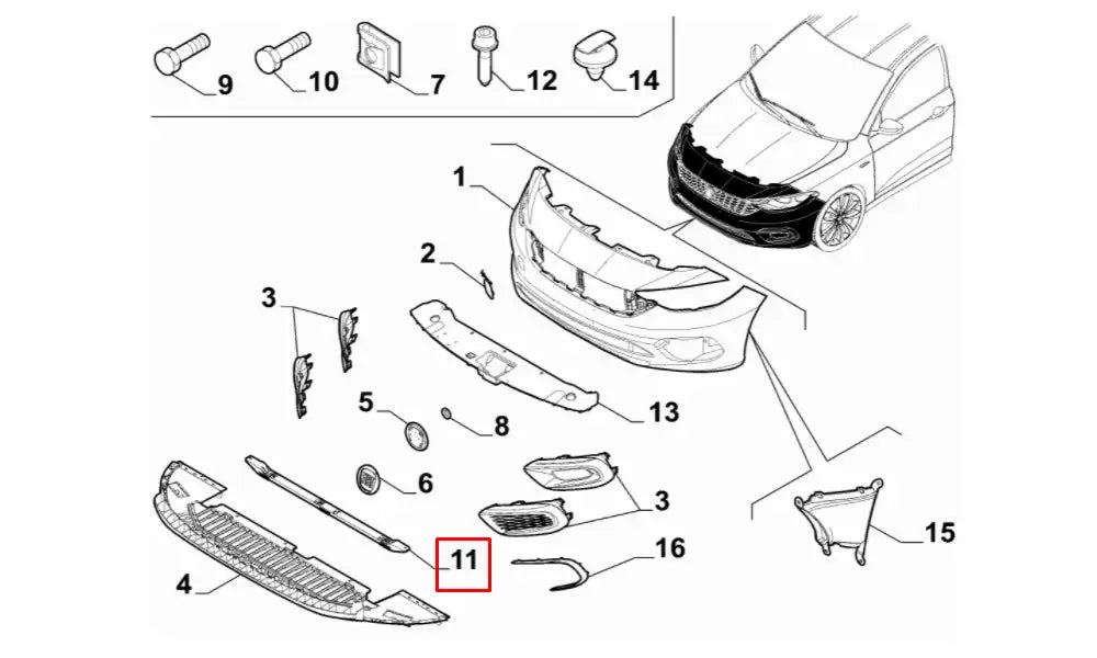 Egea Tampon Bağlantı Ayağı Şema Egea Tampon Bağlantı Ayağı Şema