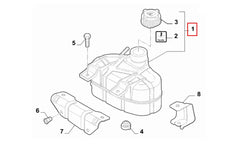 Doblo Radyatör Su Deposu Şema