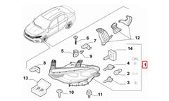 Egea Ön Far Komple Şema