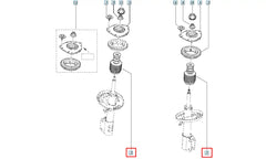 Fluence Amortisör Toz Körüğü Şema
