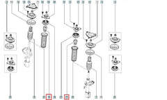 Clio Amortisör Süspansiyon Takozu Şema