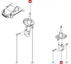Fluence Ön Amortisör Şema