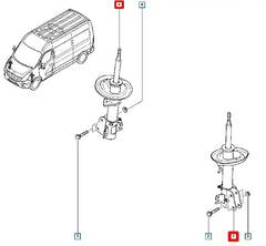 Master Ön Amortisör Şema