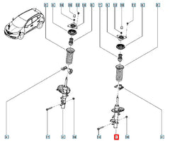 Kadjar Ön Amortisör Şema