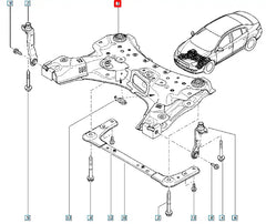 Megane Motor Beşiği Şema