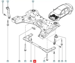 Kangoo Motor Beşiği Şema