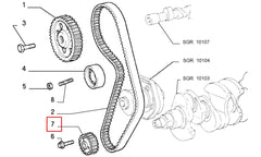 Albea Krank Dişlisi Şema