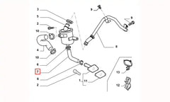 İdea Motor Yağ Hortumu Şema